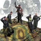 1/35 Resin Figure Model Kit GERMAN TANK CREW (5 FIGURES NO TANK) WWII Unpainted 1/35 Resin Figure Model Kit GERMAN TANK CREW (5 FIGURES NO TANK) WWII Unpainted