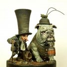 1/32 Resin Model Kit Fairytale Creatures Leprechaun and Bulldog Unpainted X0039