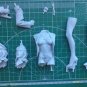 1/9 Resin Figure Model Kit German Officer Sexy Girl Fantasy Unpainted X0054