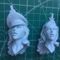 1/9 Resin Figure Model Kit German Officer Sexy Girl Fantasy Unpainted X0054