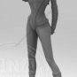 1/24 75mm Resin Figure Model Kit Sexy Girl Female Car Speed Unpainted Unassamble