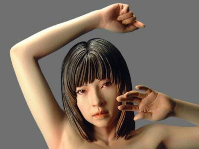 1/6 Resin FIgure Model Kit Japanese Sexy Girl Female Unpainted Unassembled X0091