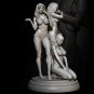1/24 75mm Resin Figure Model Kit Sexy Girl Female SuperHero Unpainted Unassamble