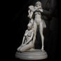 1/24 75mm Resin Figure Model Kit Sexy Girl Female SuperHero Unpainted Unassamble