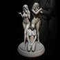 1/24 75mm Resin Figure Model Kit Sexy Girl Female SuperHero Unpainted Unassamble