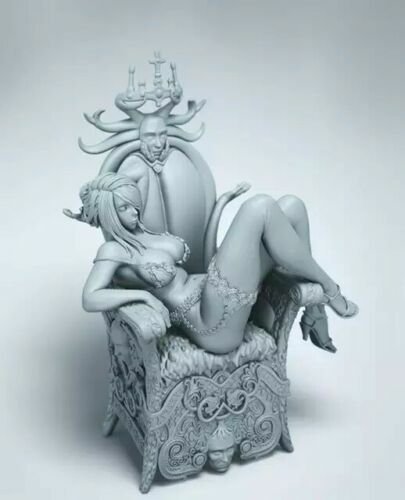 1/24 Resin Figure Model Kit Sexy Girl Female Unpainted Unassambled