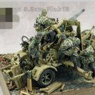 1/35 Resin Figure Model Kit German 88 mm artillery group 5 Figures (NO GUN) 1/35 Resin Figure Model Kit German 88 mm artillery group 5 Figures (NO GUN)