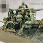 1/35 Resin Figure Model Kit German 88 mm artillery group 5 Figures (NO GUN)