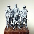 1/35 Resin Figure Model Kit US Soldiers Infantry Normandy WWII Unpainted Unassam