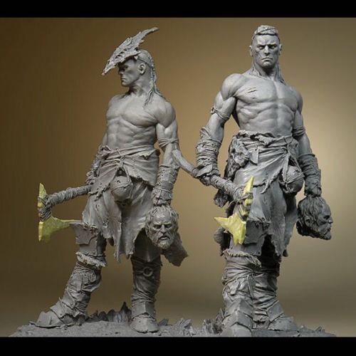 1/24 75mm Resin Figure Model Kit The King of Roza (1 FIGURE) Unassambled Unpainted