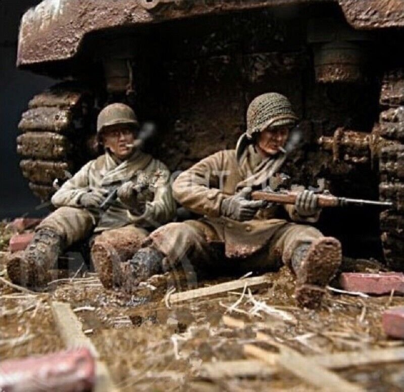 1/35 Resin Figure Model Kit US Army WWII Unpainted Unassambled