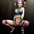 1:24 75mm Resin Figure Model Kit Beauty Clown Sexy Girl Unassambled Unpainted