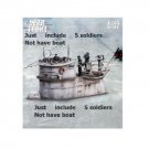 1/35 Resin Figures Model Kit WWII WW2 German Submarine Crew (5 Figures NO Uboat) 1/35 Resin Figures Model Kit WWII WW2 German Submarine Crew (5 Figures NO Uboat)