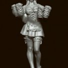 1/24 Resin Figure Model Kit Sexy Girl Female Waitress Unpainted Unassambled