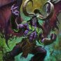 1/32 95mm Resin Model Kit Illidan Stormrage Demon Elf Warcraft Unpainted X0159