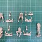 1:35 Resin Figure Kit Model WW2 US FURY Tank Crew With 5 Soldiers Unpainted
