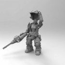 1/35 Scale Resin Figure Model Kit Science fiction robot Unassambled Unpainted