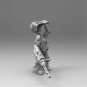 1/35 Scale Resin Figure Model Kit Science fiction robot Unassambled Unpainted