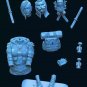 1/10 BUST Resin Model Kit Sexy Girl Female Skater CyberPunk Unpainted X0050