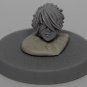 1/24 75mm Resin Figure Model Kit Sexy Girl With Sword Beauty Ancient Soldier Toy