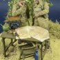 1/35 Resin Figure Model Kit British Officers WWII with Furniture Unpainte