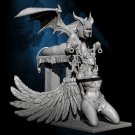 1/8 220mm 3D Print Figure Model Kit Sexy Girls Demon & Angel Fantasy Unpainted