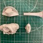 1/10 75mm BUST Resin Model Kit Napoleonic Wars Captain Commander Unpainted X0026