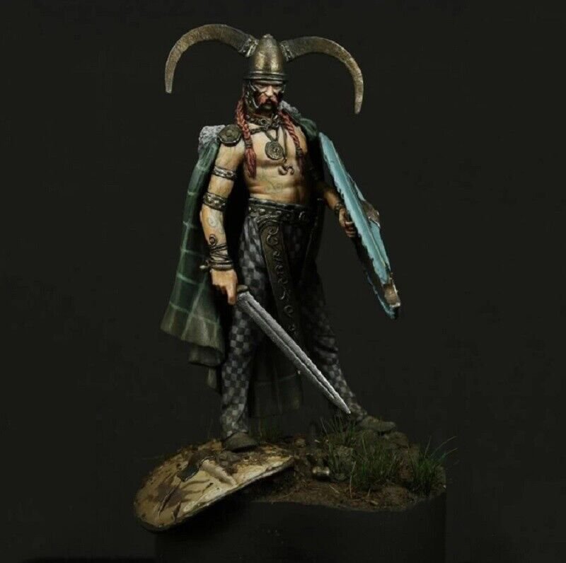 1/32 Resin Figure Model Kit Gallic Warrior Unpainted Unassembled