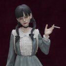 Resin Figure Model Kit Bad Girl Smoking Fantasy Unpainted Unassembled