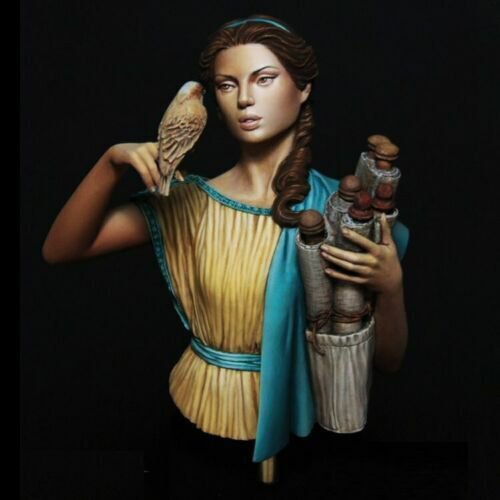 1/10 Resin Figures Model Kit Bust Sexy Girl Woman Hipatia Unassemble Unpainted &