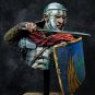 1/10 BUST Resin Figure Model Kit Roman Legionnaire in Defense Unpainted Unassamb