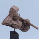 1/10 47mm BUST Resin Figure Model Kit Orc Warrior Thunder Hammer Unpainted