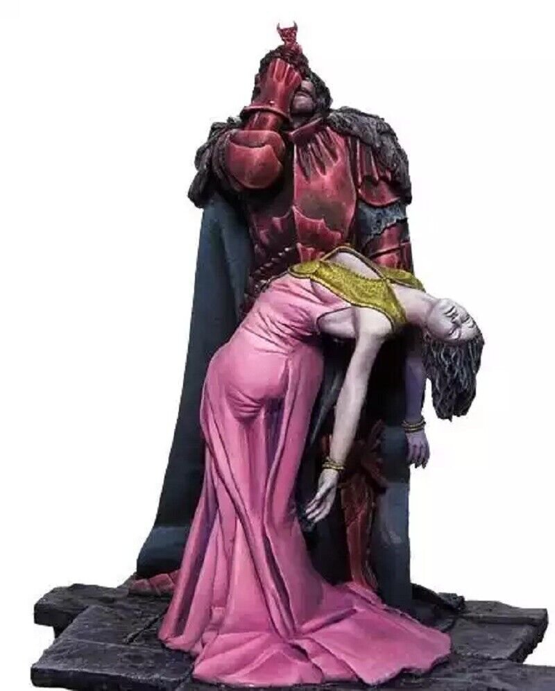 75mm Resin Figure Model Kit Vampire and Sweetheart Unpainted Unassambled