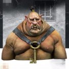1/12 BUST Resin Figure Model Kit Ogre Warrior Servant of the Wizard Unpainted