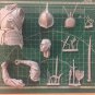 1/9 125mm BUST Resin Figure Model Kit Medieval Warrior Pikiner Unpainted X0041