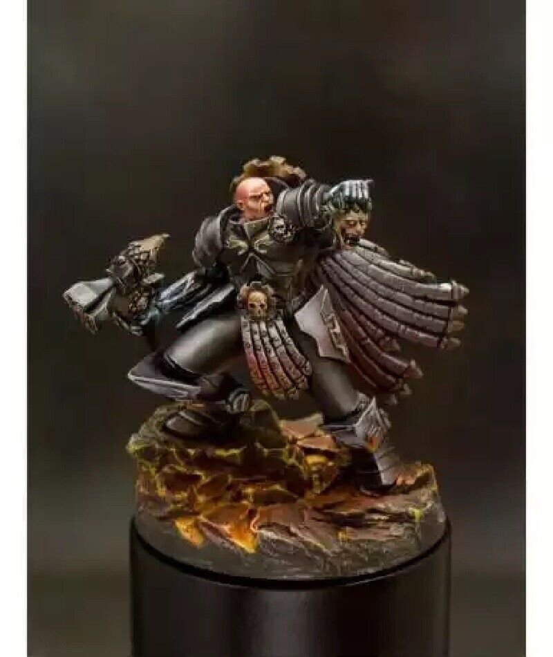1/35 45mm Resin Figure Model Kit Warrior Gorgon Knight Unpainted Unassambled