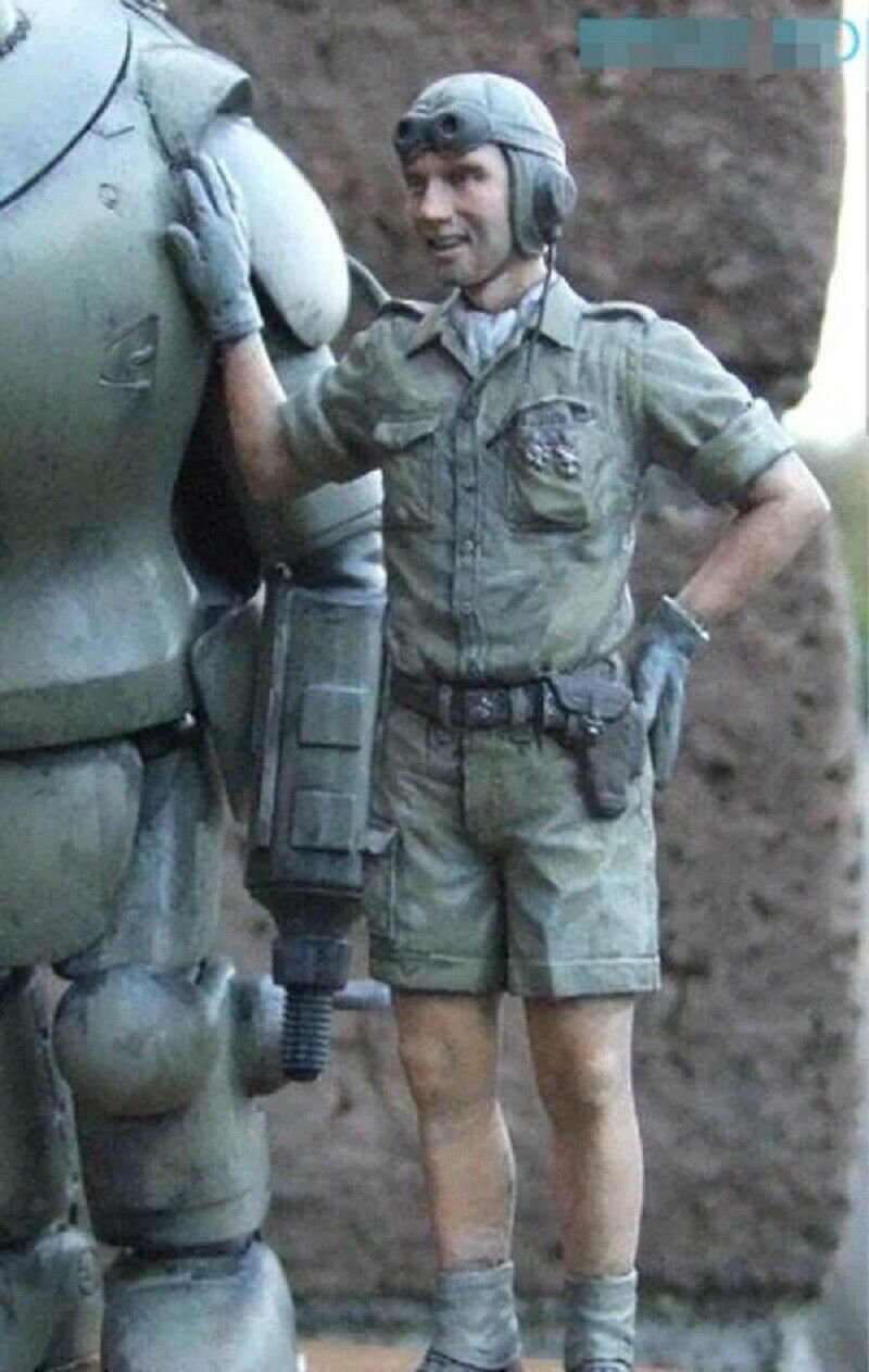 1/20 Resin Figure Model Kit Soldier Pilot S.A.F.S. Unpainted Unassambled
