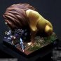 75mm Resin Figure Model Kit Leo The Lion King Miniature Unassambled Unpainted