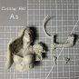 1/10 BUST Resin Figure Model Kit Sexy Girl Female Warrior Sorceress Unpainted