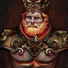 1/10 BUST Resin Figure Model Kit Mad King Redbeard Warrior Unpainted Unassambled