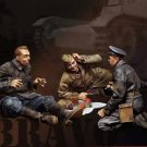 1/35 3pcs Resin Figure Model Kit Soviet Soldiers Have a Snack WWII Unpainted