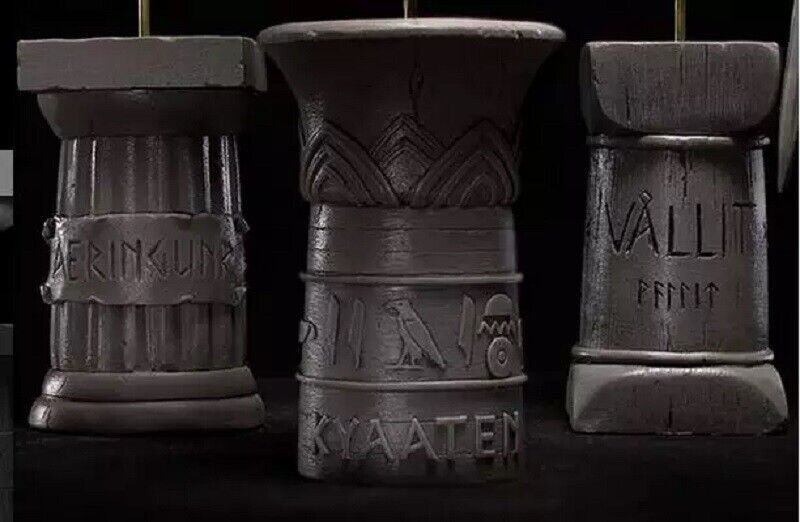 52mm 3pcs Resin Figure Model Kit Base for Busts Unpainted Unassambled