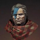 1/12 BUST Resin Figure Model Kit Native American Indian Warrior Unpainted