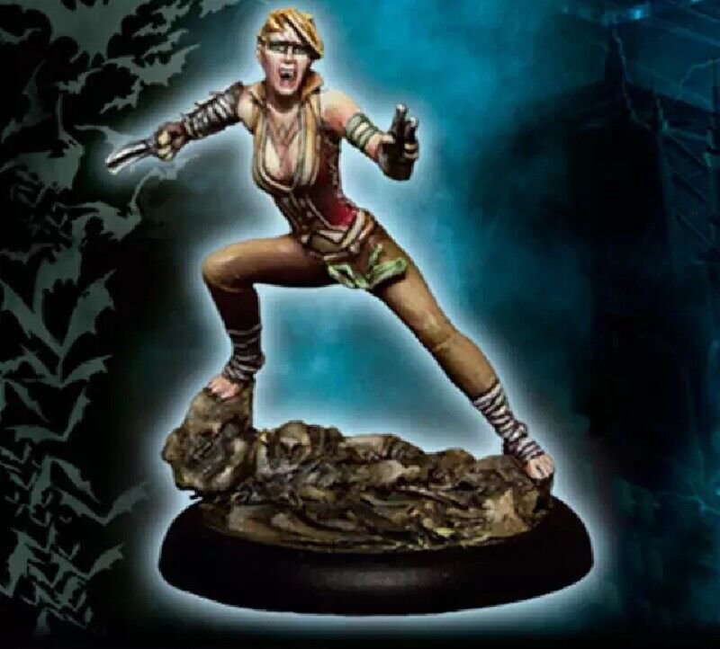 35mm Resin Figure Model Kit Girl Cooperhead SuperHero Unpainted Unassambled