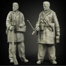 1/35 Resin Figure Model Kit German Soldiers Waffen-SS WWII Unpainted Unassambled