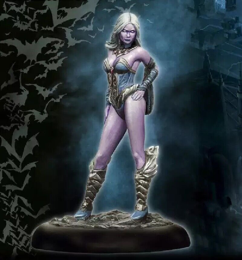 35mm Resin Figure Model Kit Sexy Girl Killer Cold SuperHero Unpainted Unassamble