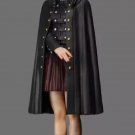 1/22 85mm Resin Figure Model Kit Black Coat Sexy Girl Winter Unpainted