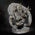 95mm Resin Figure Model Kit Chinese Emperor and Dragon Rider Unpainted X0184