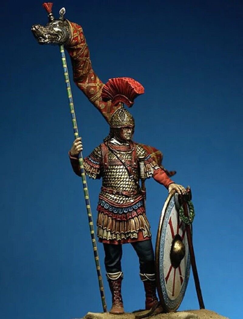 1/24 75mm Resin Figure Model Kit Roman Soldier Officer (with base) Unpainted