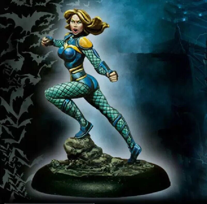 35mm Resin Figure Model Kit Sexy Girl Black Canary Unpainted Unassambled